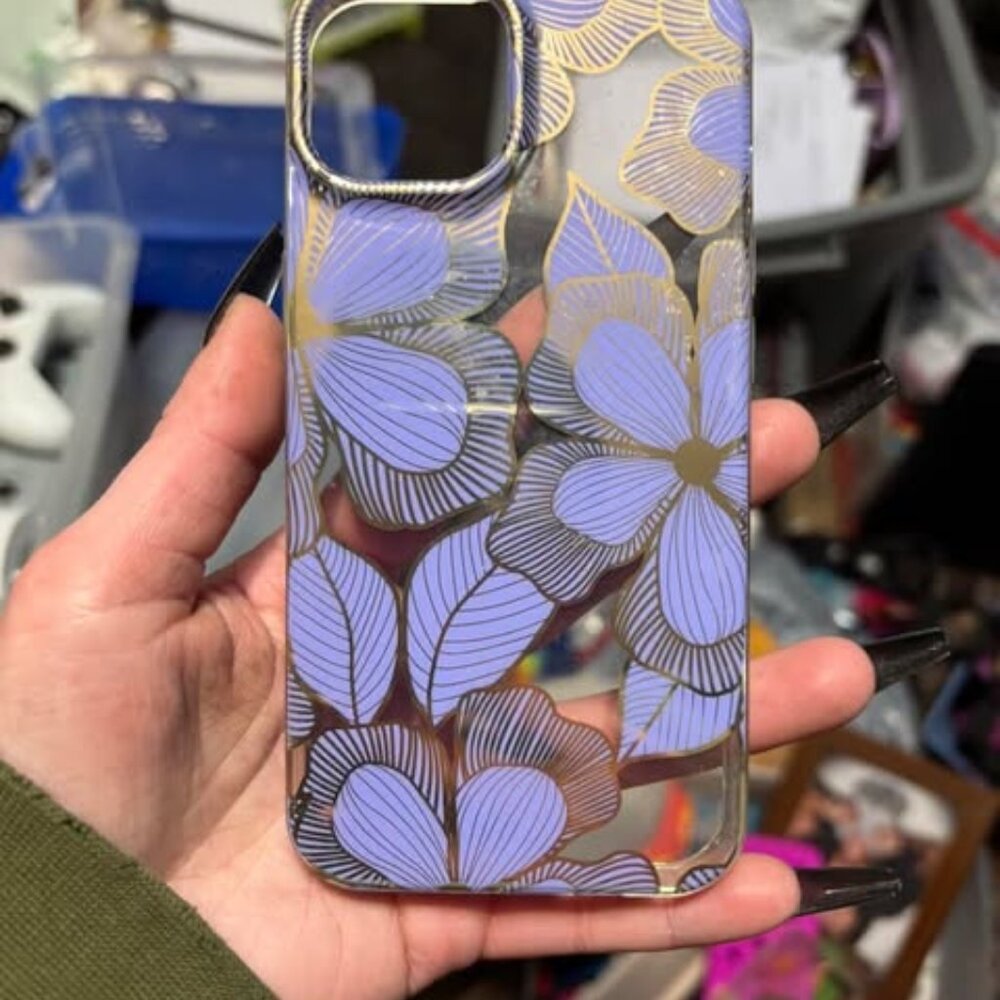 Purple IPhone case